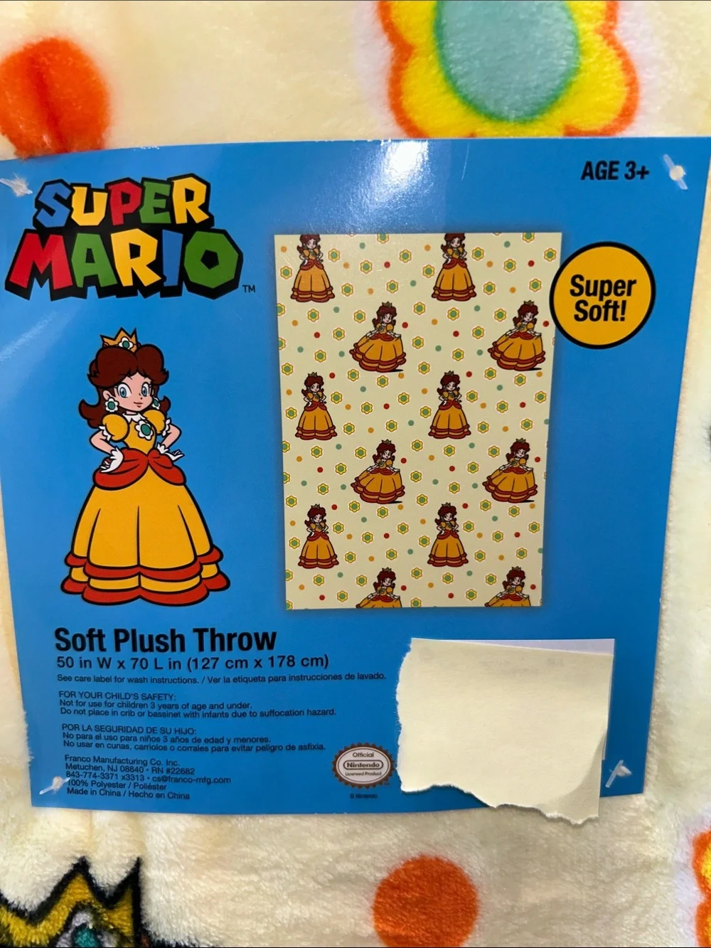 Super Mario Bros cozy plush